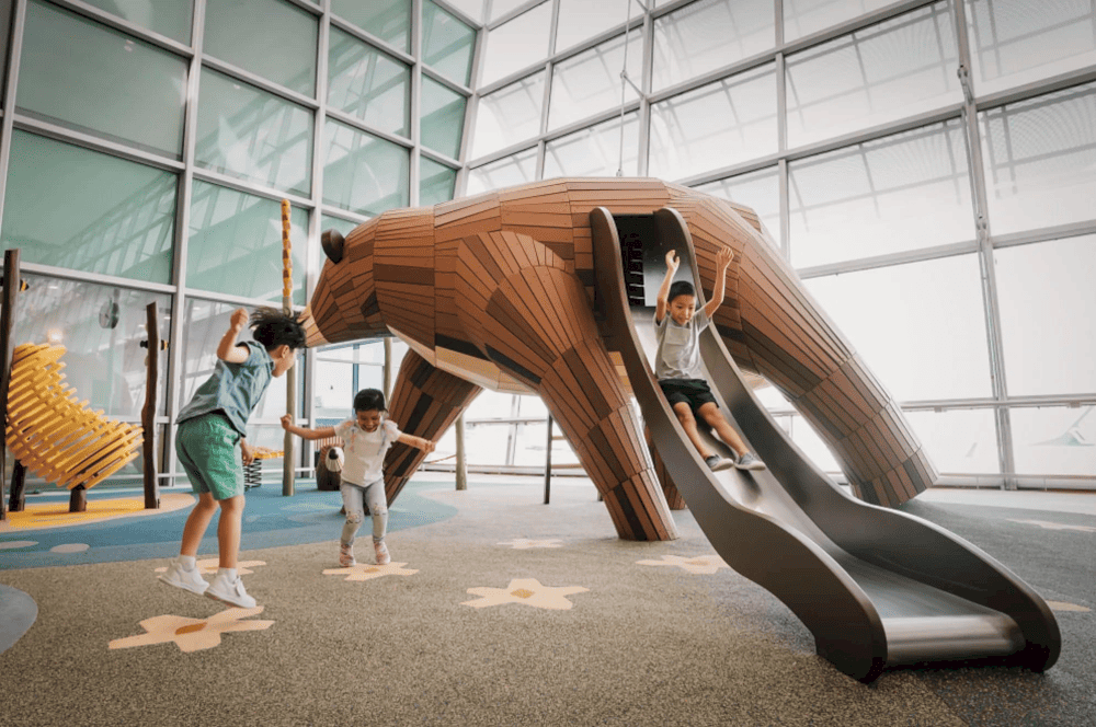 Khu vui chơi cho trẻ em tại sân bay